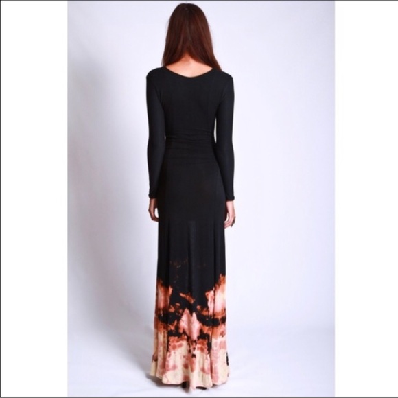 NWT Castles Couture Fire Maxi Bodycon Dress Size M - Picture 4 of 11